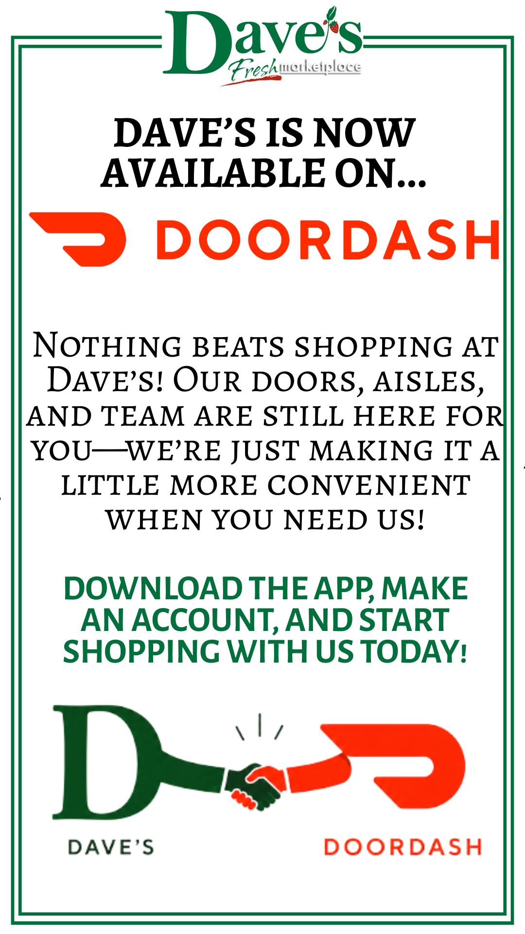 Doordash Announcement 